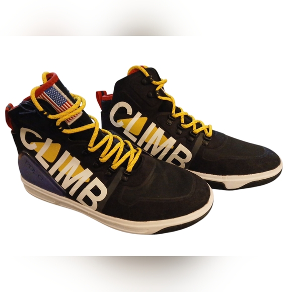 NWOT POLO RALPH LAUREN (RARE) Polo Hi Tech Alpine Sneakers. Size 10D main image 11